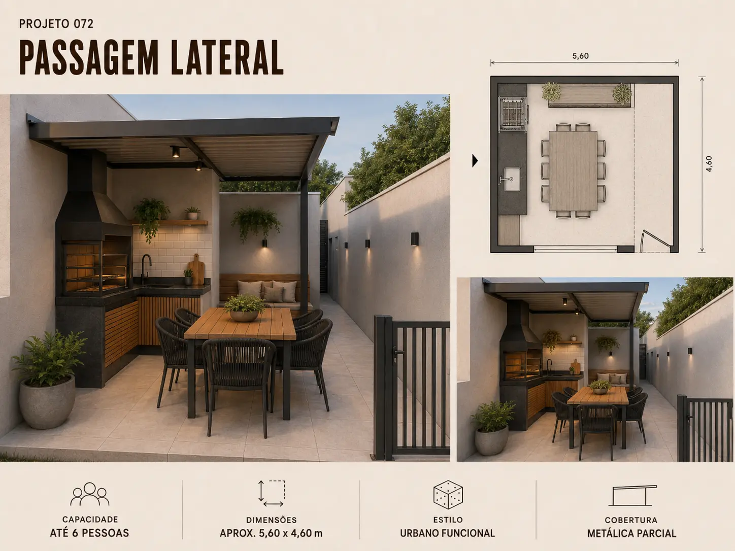 Projeto 072: Passagem Lateral