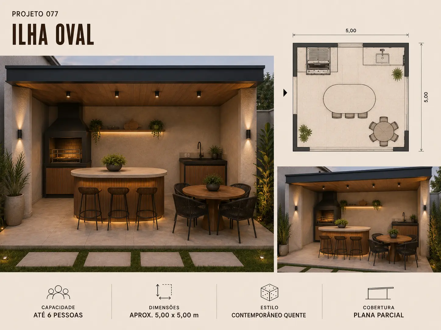 Projeto 077: Ilha Oval