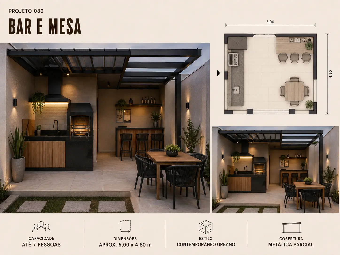Projeto 080: Bar e Mesa